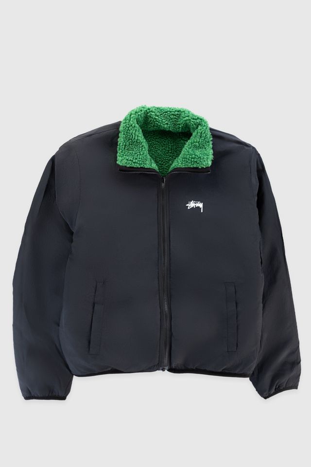 Stussy Fleece Reversible Jacket | Urban Outfitters