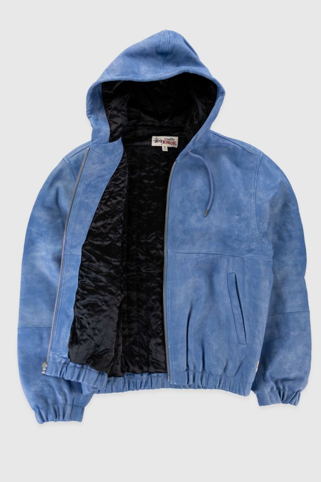 Stussy Work Jacket Stonewash Leather #1