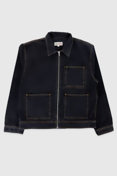 Stussy Zip Work Denim Jacket