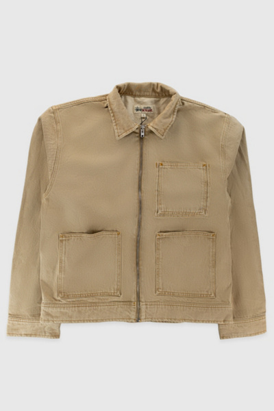 Stussy Zip Work Denim Jacket | Urban Outfitters