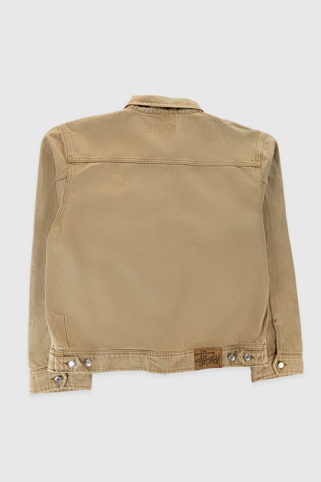 Stussy Zip Work Denim Jacket | Urban Outfitters