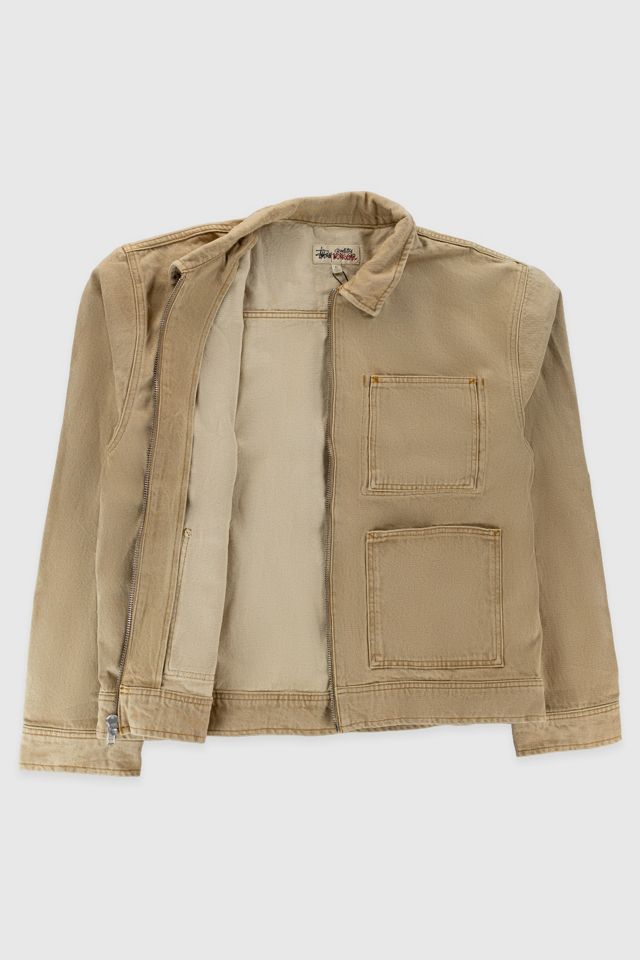 Stussy Zip Work Denim Jacket | Urban Outfitters