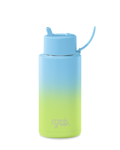 Frank Green 34-ounce Water Bottle In Blue
