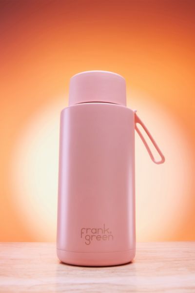 Frank Green Ceramic 34 oz Insulated Bottle In Blushed At Urban Outfitters In Pink
