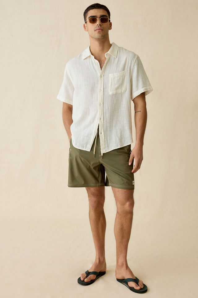 Rhythm Panel Stripe Beach Swim Shorts #4