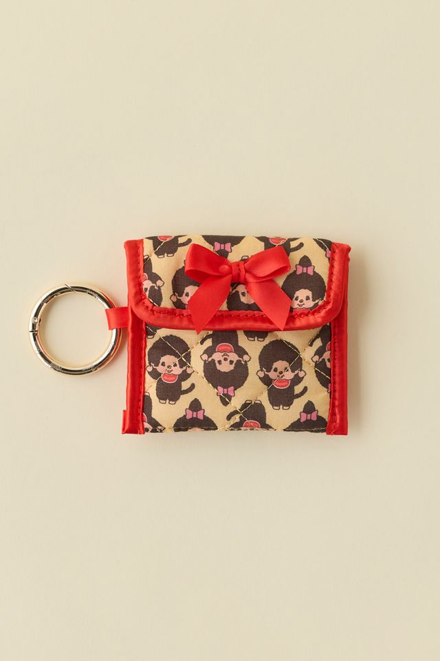 Sonix X Monchhichi Print Quilted Earbud Case Keychain #2