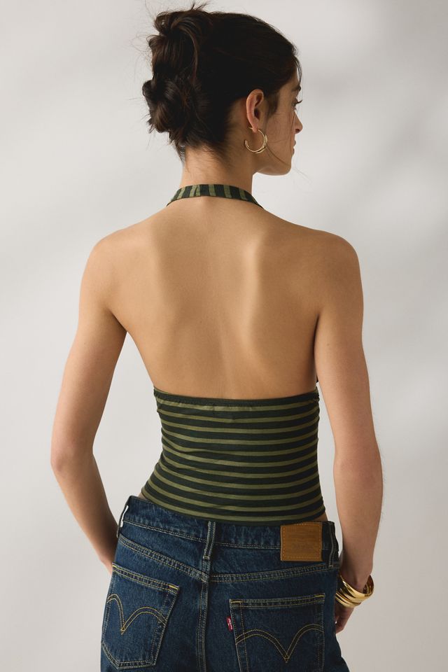 Motel Aprilla Tie-Detail Halter Neck Top #3