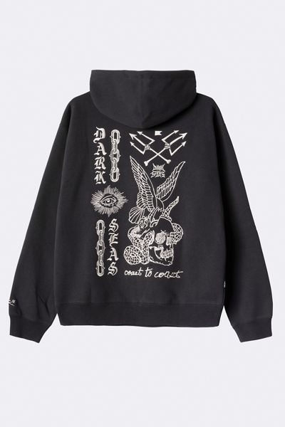 Stussy 8 Ball Pigment Dyed Hoodie Sweatshirt | Urban Outfitters