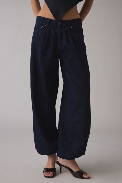 Motel Banaran Chambray Balloon Trouser Pants
