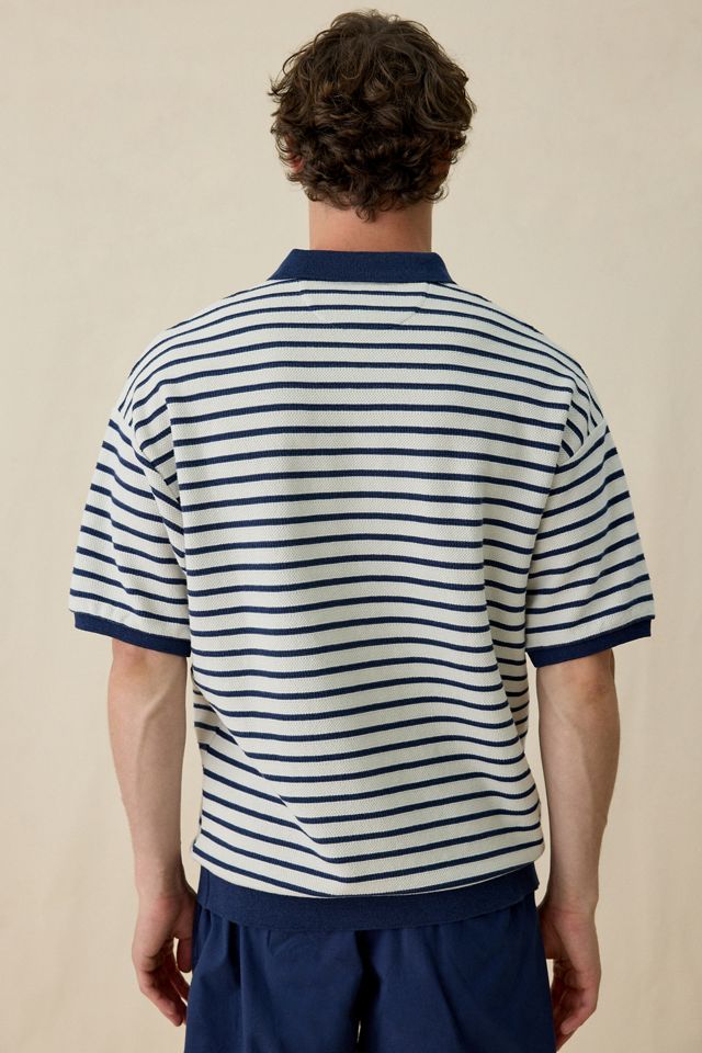 Polo Ralph Lauren Interlocked Stripe Polo Tee #1