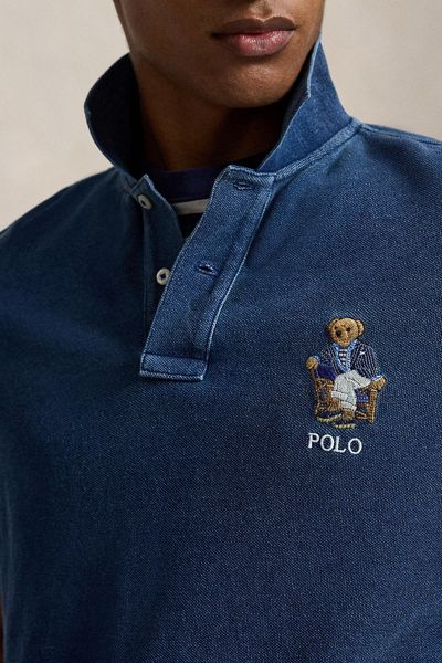 Polo Ralph Lauren Bear Graphic Classic Fit Polo Shirt