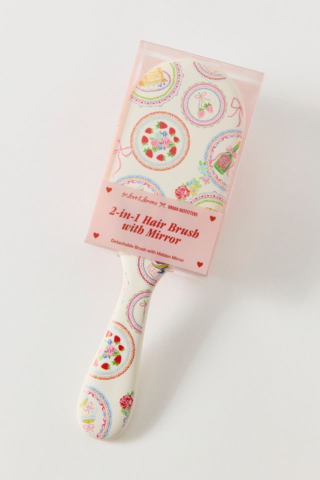 For Love & Lemons UO Exclusive 2-In-1 Hair Brush & Mirror #3