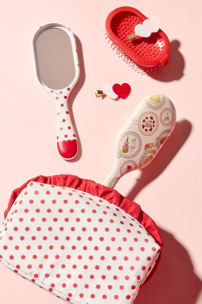 For Love & Lemons UO Exclusive 2-In-1 Hair Brush & Mirror