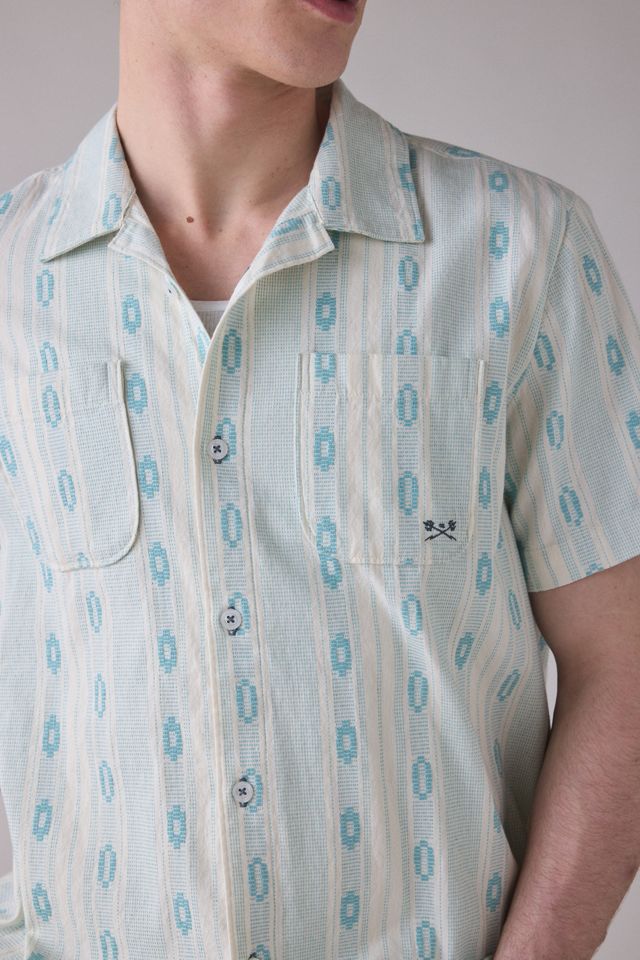 Chemise à manches courtes à motif texturé Breezy de Dark Seas #2