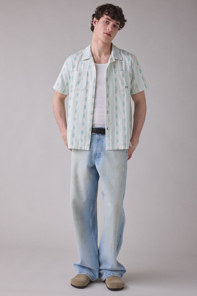 Chemise à manches courtes à motif texturé Breezy de Dark Seas #4