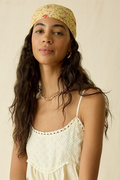 Floral Pattern Bandana