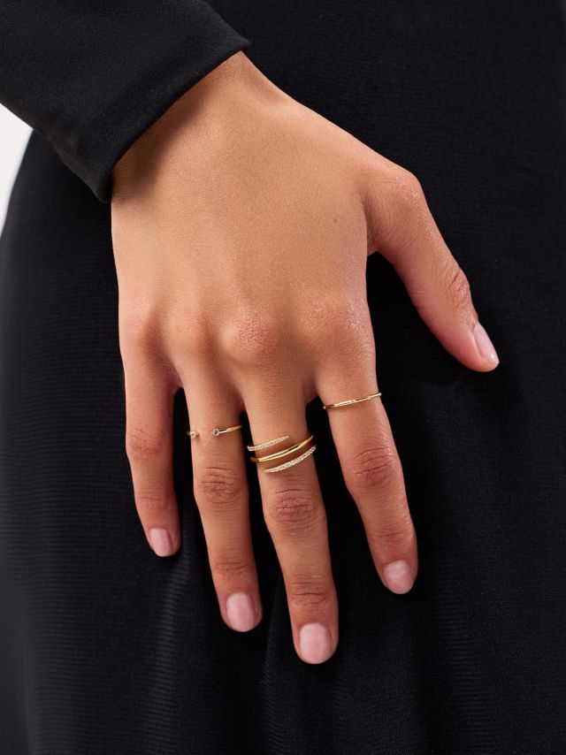 Ana Luisa Oren Triple Claw Ring #1
