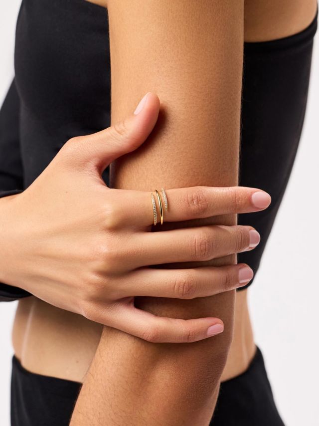 Ana Luisa Oren Triple Claw Ring #3