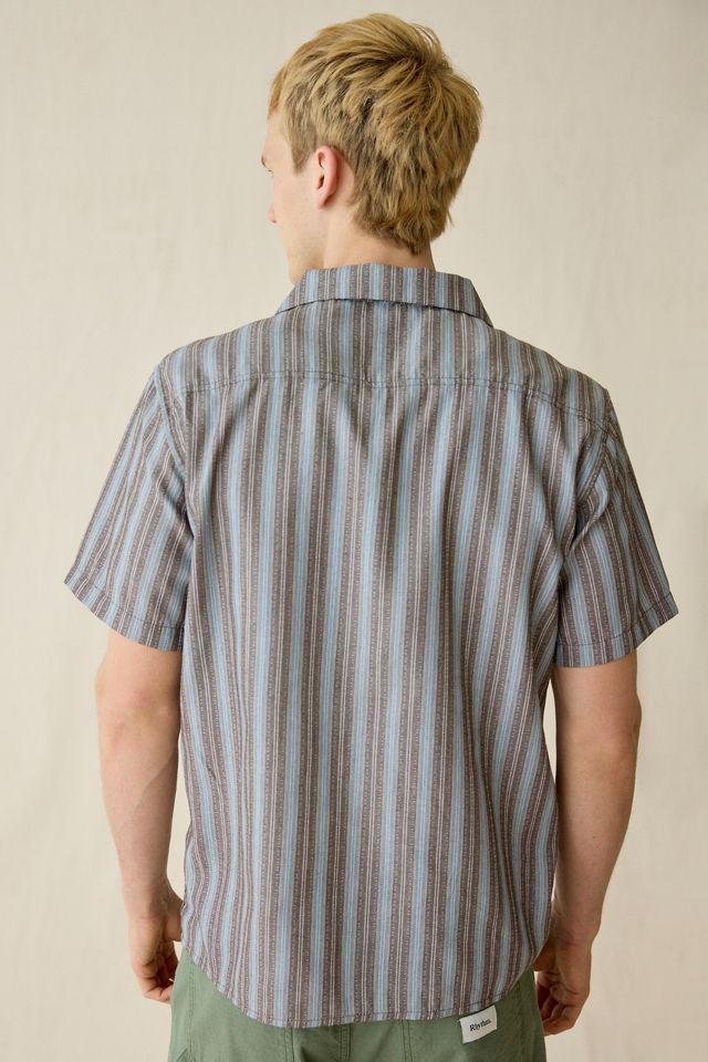 Chemise à manches courtes Vacation Stripe de Rhythm #1