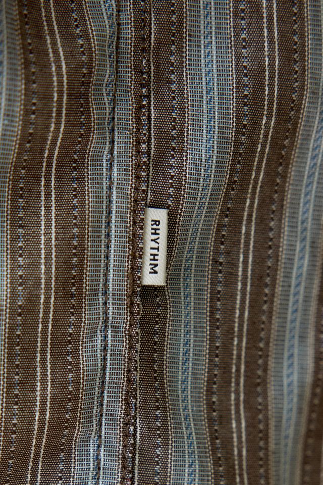 Chemise à manches courtes Vacation Stripe de Rhythm #2