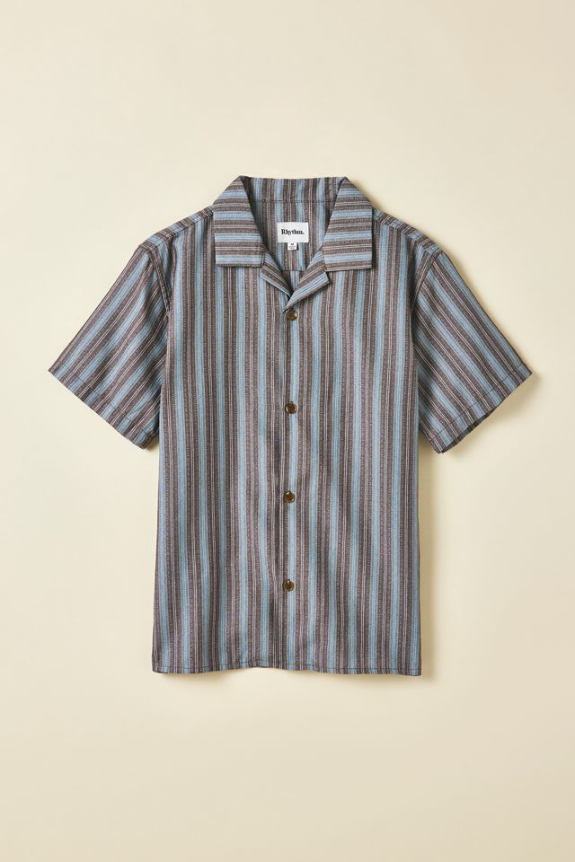 Chemise à manches courtes Vacation Stripe de Rhythm #5