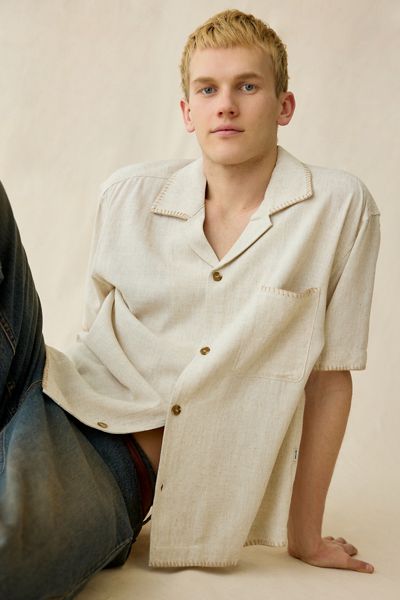 Rhythm Whip Stitch Short Sleeve Shirt