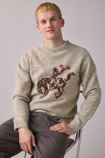 Rhythm Western Plains Raglan Crew Neck Sweater
