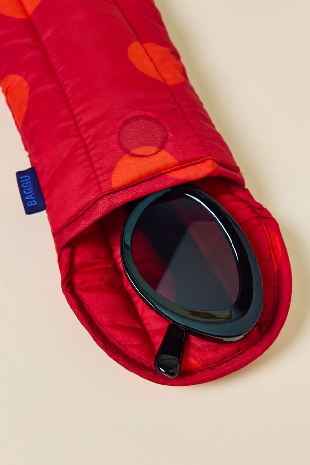 BAGGU Puffy Printed Glasses Sleeve #1