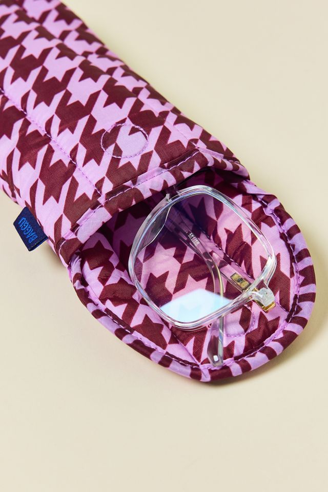 BAGGU Puffy Printed Glasses Sleeve #1