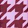 Pink Houndstooth
