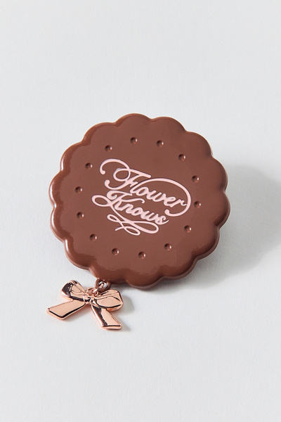 Flower Knows The Sweetie Series Bear Hair Clip In Cocoa, Women's At Urban Outfitters In Brown