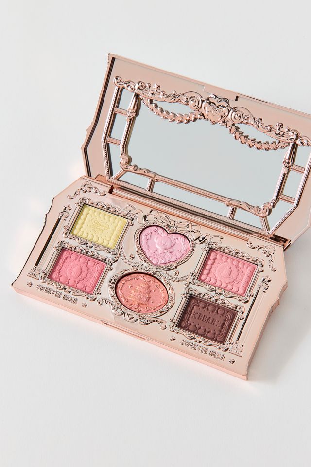 Flower Knows The Sweetie Bear Series 6-Color Makeup Palette