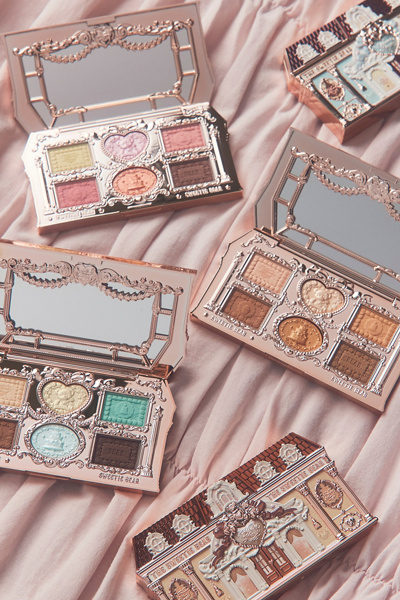 Flower Knows The Sweetie Bear Series 6-color Eyeshadow Makeup Palette In Buttery Croissant At Urban Outfitters