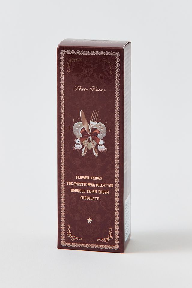 Flower Knows The Sweetie Bear Series Rounded Blush Brush #3