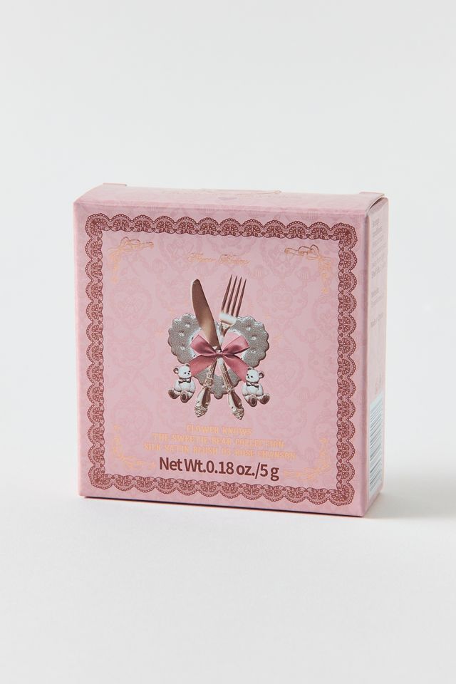 Flower Knows The Sweetie Bear Series Silk Satin Blush #2