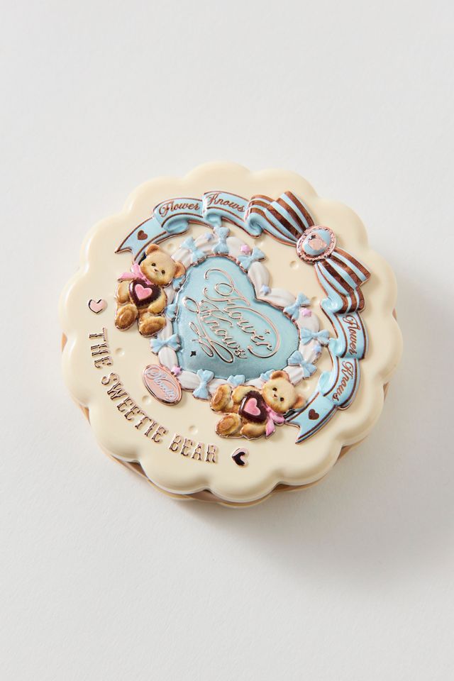 Flower Knows The Sweetie Bear Series Silk Satin Blush #1