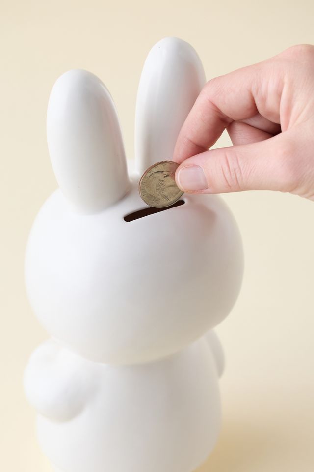 Miffy Ceramic Figure Coin Bank #1