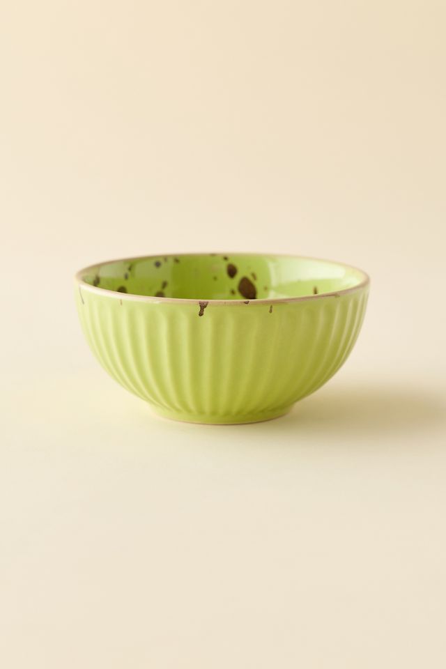 Splatter Paint Ceramic Cereal Bowl #2
