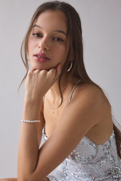 Prescott Rhinestone Tennis Bracelet