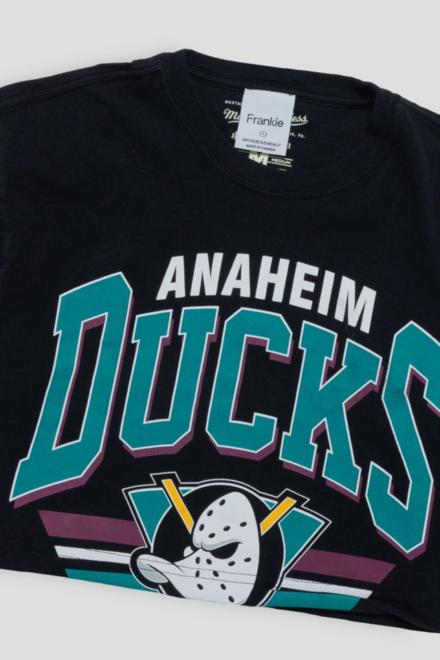 Frankie Collective Rework Anaheim Ducks Crop Tee #2