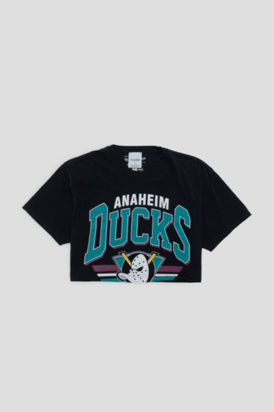 Frankie Collective Rework Anaheim Ducks Crop Tee