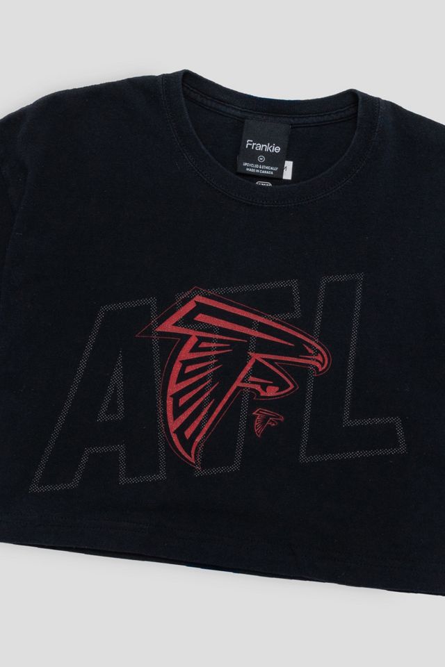 Frankie Collective Rework Atlanta Falcons Crop Tee #2