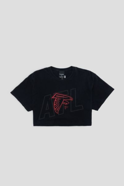 Frankie Collective Rework Atlanta Falcons Crop Tee