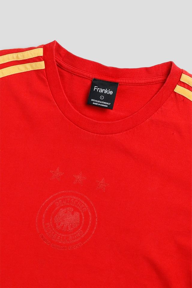 Frankie Collective Rework Crop Germany Soccer Tee #1