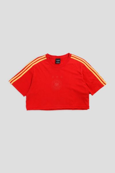 Frankie Collective Rework Crop Germany Soccer Tee
