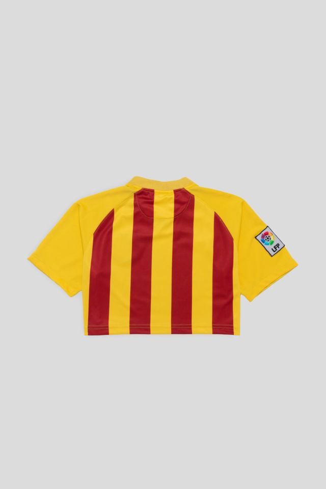 Frankie Collective Rework FC Barcelona Crop Jersey #1