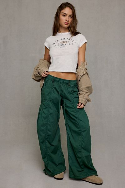 BDG Sunridge Mid-Rise Cargo Balloon Pants