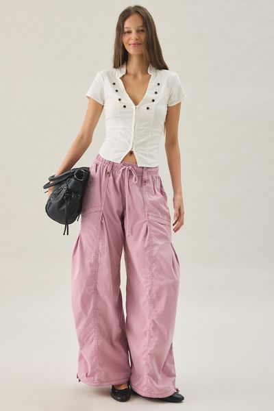 BDG Sunridge Mid-Rise Cargo Balloon Pants