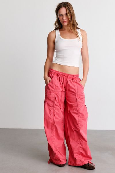BDG Sunridge Mid-Rise Cargo Balloon Pants