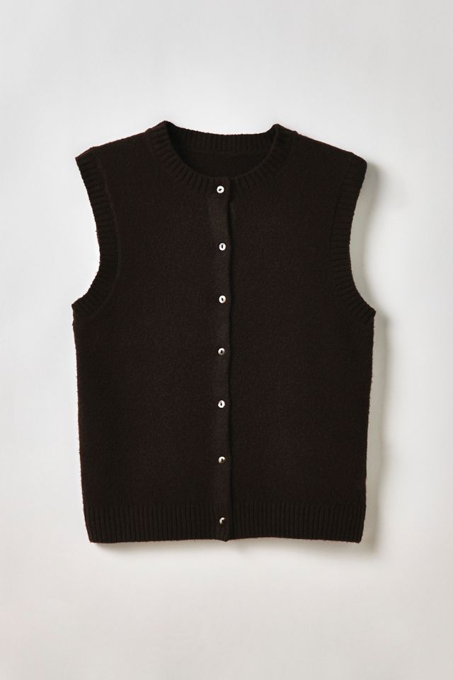 Kimchi Blue Rachel Vest Sleeveless Cardigan #1